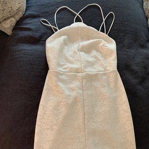 Topshop White Party Dress